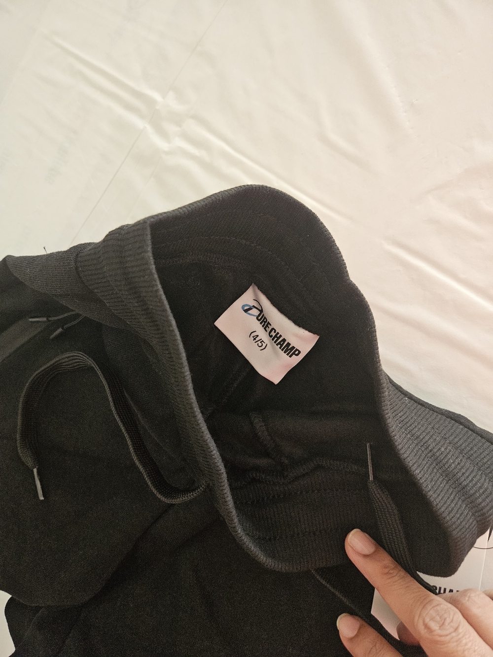 Kids Black Jogger Sweatpants